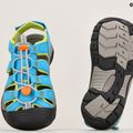KEEN Newport Boundless blau atoll/daiquiri grün Junior Sandalen 9