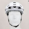 ABUS MoDrop Fahrradhelm Fleece weiß 8