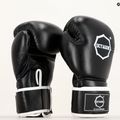 Octagon Agat schwarz/weiße Boxhandschuhe 10