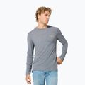 Longsleeve Herren super.natural Apres Ski cashmere grey melange/various