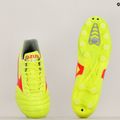 Mizuno Morelia II Pro MD Sicherheitsgelb/Feurige Koralle 2/Galaxysilber Herren Fußballschuhe 10
