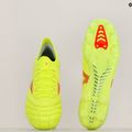 Mizuno Morelia Neo IV Β Elite MD Sicherheitsgelb/Feurige Koralle 2/Galaxysilber Herren Fußballschuhe 11
