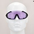Alpina Hawkeye Q-Lite V schwarz matt/lila Sonnenbrille 9