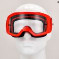 Fox Racing Main Core fluoreszierende rote Fahrradbrille 7
