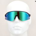 Alpina Sonic Q-Lite Mitternachtsgrau matt/grün verspiegelt Sonnenbrille 7