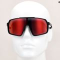 GOG Okeanos mattschwarze/polychromatische rote Sonnenbrille 7
