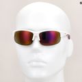 Kindersonnenbrille Alpina Junior Flexxy Youth HR weiß lila matt/rosa Spiegel 7