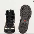 Damen-Wanderschuhe Salomon X Ultra 360 MID GTX schwarz/pflaume kitten/schiefer 9