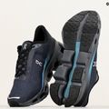 Women's On Running Cloudspark schwarz/blaubeerfarben Laufschuhe 9