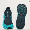Salomon Ultra Flow Herren Laufschuhe Carbon/Tahitian Tide/Deep Dive 9