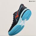 Tennisschuhe Herren Mizuno Wave Exceed Tour 5 AC collegiate blue/soleil/tanager turquoise 9