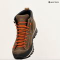 Wanderschuhe Herren Lomer Bio Naturale Mid Mtx Suede saloon/orange 10