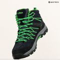 Trekkingschuhe Kinder CMP Rigel Mid blue/gecko 9