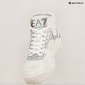 Schuhe EA7 Emporio Armani Basket Mid white/iridescent 9