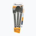 Sea to Summit AlphaLight Besteck-Set schwarz ACUTALSET3