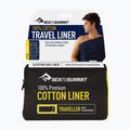 Sea to Summit Premium Cotton Travel Liner - Standard Rectangular grün ASTDOSGN 3