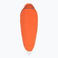 Schlafsack Einlage Sea to Summit Reactor Extreme Sleeping Bag Liner Mummy CT spicy orange/beluga 2