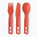 Besteck Sea to Summit Passage Cutlery orange