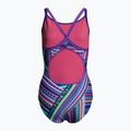 Einteiliger Damen-Badeanzug Funkita Diamond Back lila FS11L0153008 2