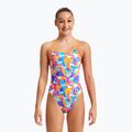 Funkita Eco Single Strap Kinderbadeanzug gelb-rosa FKS030G7132608 5