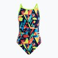 Einteiliger Badeanzug für Kinder Funkita Diamond back blocked bars FS11G7130908