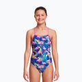Einteiliger Badeanzug Kinder  Funkita Strapped In One Piece blau-rosa FS38G71414 4