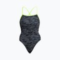 Funkita Strapped In One Piece Damen Badeanzug Grau FS38L7141608 4