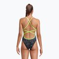 Funkita Strapped In One Piece Damen Badeanzug Grau FS38L7141608 6