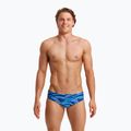 Herren Badehose FUNKY TRUNKS Classic Briefs blau FTS006M714270S 5