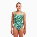 Funkita Diamond Back One Piece Damen Badeanzug Blau FS11L7154116 2