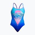 Funkita Diamond Back One Piece Damen Badeanzug Blau FS11L7155716