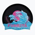 Funkita Silikon Badekappe schwarz Kappe FS997155800