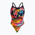 Damen einteiliger Badeanzug Funkita Diamond Back One Piece Sonnenuntergang Stadt 4