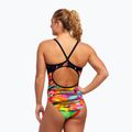 Damen einteiliger Badeanzug Funkita Diamond Back One Piece Sonnenuntergang Stadt 8