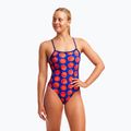 Funkita Twisted One Piece Damen-Badeanzug glänzende Kugeln 2