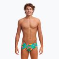 Herren-Badehosen Funky Trunks Classic Trunks blau hawaii 2