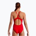 Women's Funkita Diamond Back One Piece Badeanzug Still Rot 2