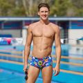 Herrenschwimmboxer Funky Trunks Sidewinder Trunks blues baby 4