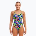 Damen einteiliger Badeanzug Funkita Diamond Back One Piece hat Würmer 2