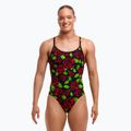 Einteiliger Badeanzug Funkita Diamond Back One Piece schwarz rosa 2