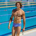 Herren-Schwimmboxer Funky Trunks Sidewinder Trunks warp tour 3