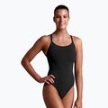 Women's Funkita Diamond Back One Piece Badeanzug Still Schwarz