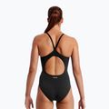 Women's Funkita Diamond Back One Piece Badeanzug Still Schwarz 2