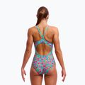 Damen Funkita Diamond Back One Piece Badeanzug Planted Pink 2
