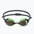 Schwimmbrille Funky XT Machine Mirror grün team 2