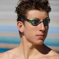 Schwimmbrille Funky XT Machine Mirror grün team 2