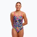 Damen-Badeanzug Funkita Single Strap One Piece lolly leopard
