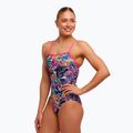 Damen-Badeanzug Funkita Single Strap One Piece lolly leopard 3