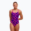 Damen-Badeanzug Funkita Diamond Secure One Piece Pinky Palms