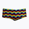 Kinder-Schwimmboxer Funky Trunks Sidewinder Trunks rainbowie